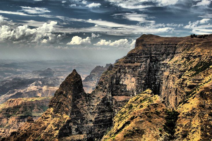 Simien Mountains dramatic escarpment
